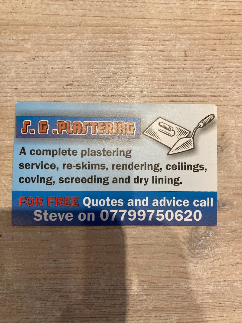 S.G.Plastering - Waterlooville Plasterer and Decorator